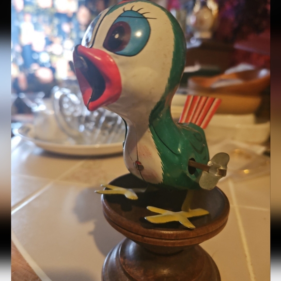 Rare Other - 1950s Billy the Bird  wind up toy